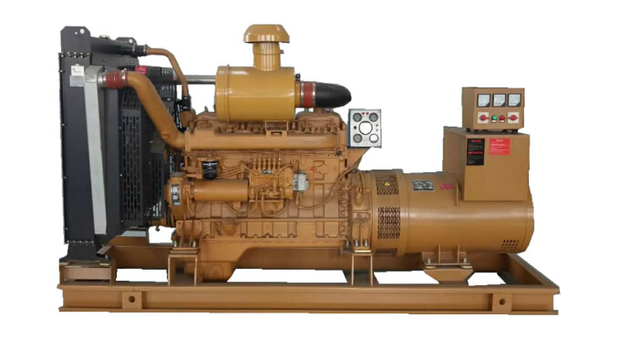 青山上柴250kw大型柴油二手发电机组